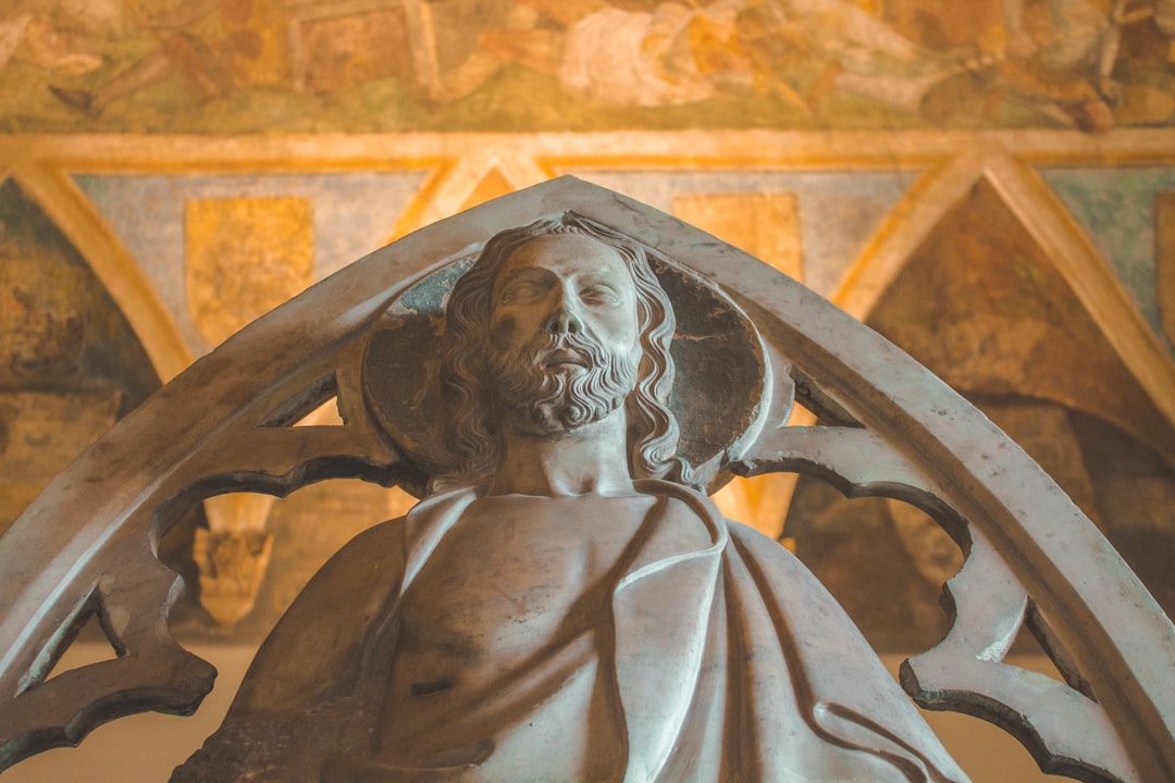 Photo stained glass lamp