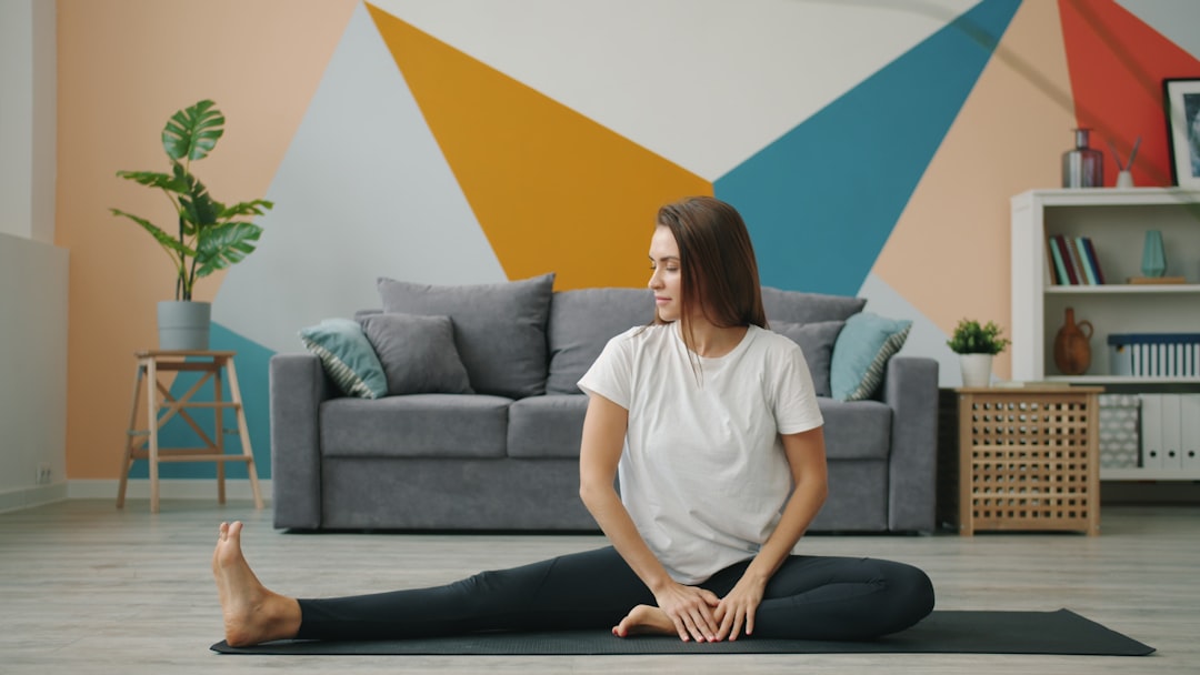 Photo yoga room lighting
